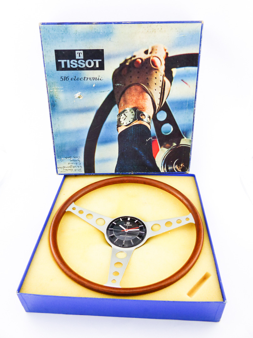 Mid Seventies Tissot Electronic clock jet engine inspired Page