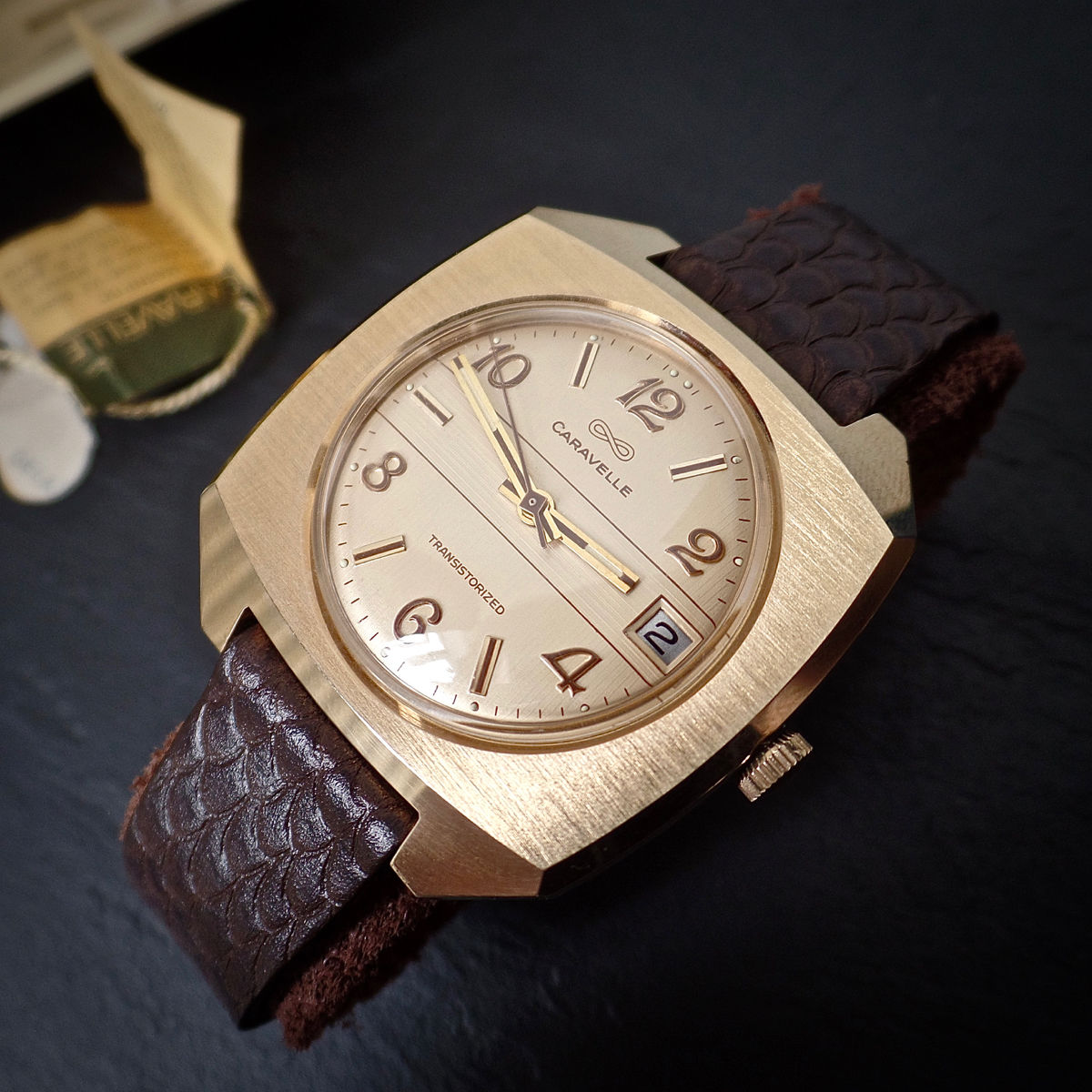 Caravelle transistorized outlet watch