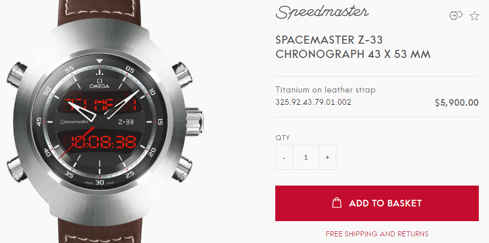 Omega z33 spacemaster best sale