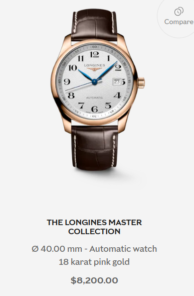 Is longines considered a luxury watch hotsell