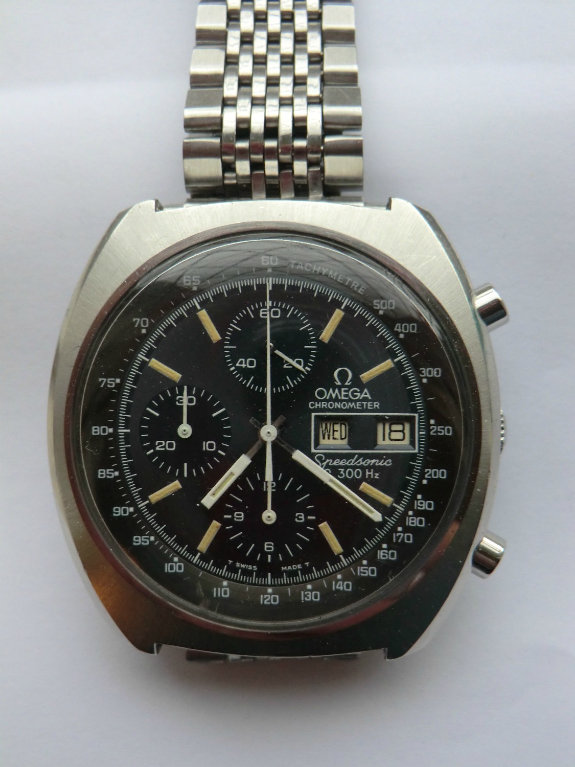 omega speedsonic f300hz chronometer