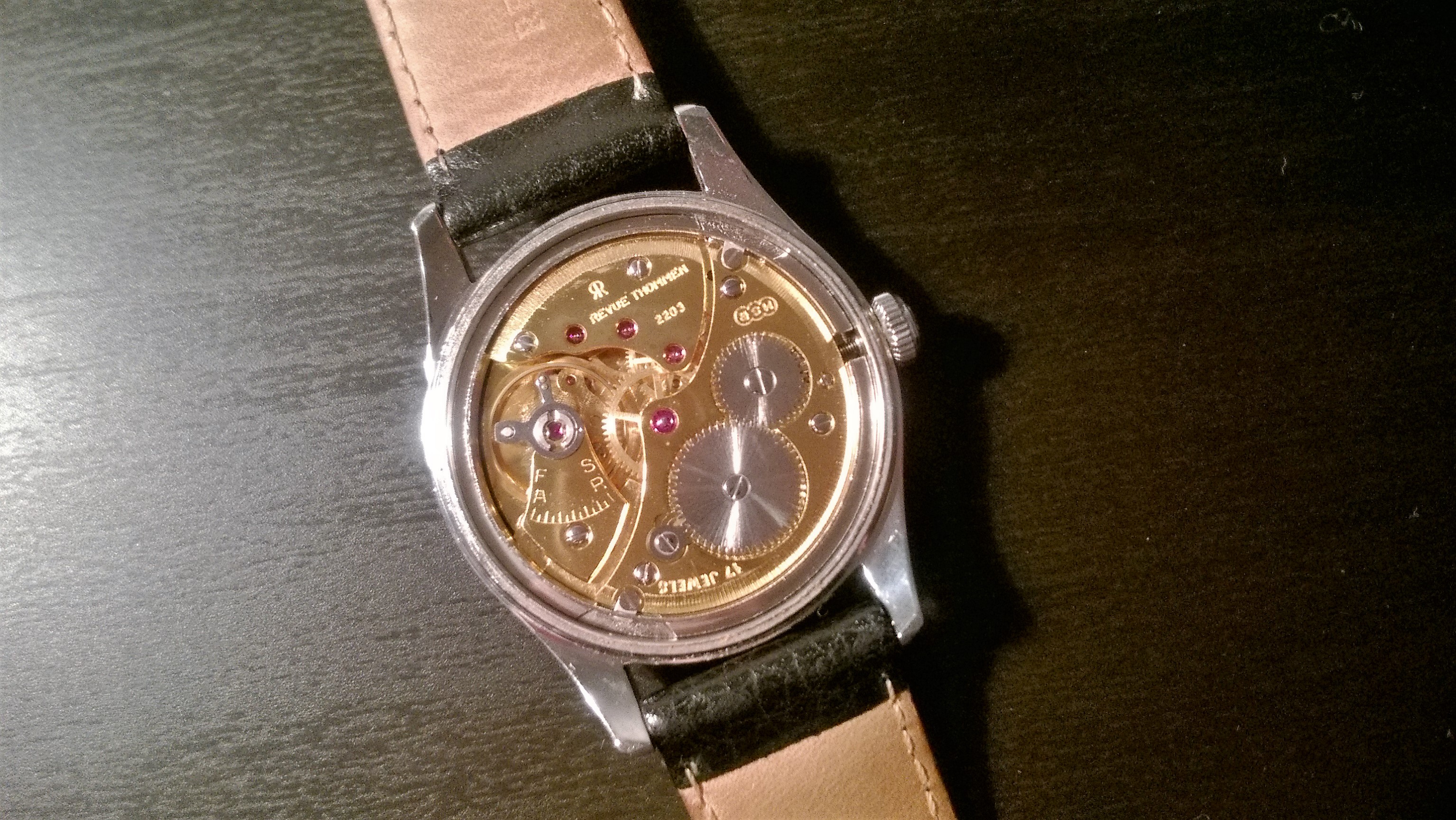 SOLD - Revue Thommen Revue-Sport 50's Limited Edition Serviced