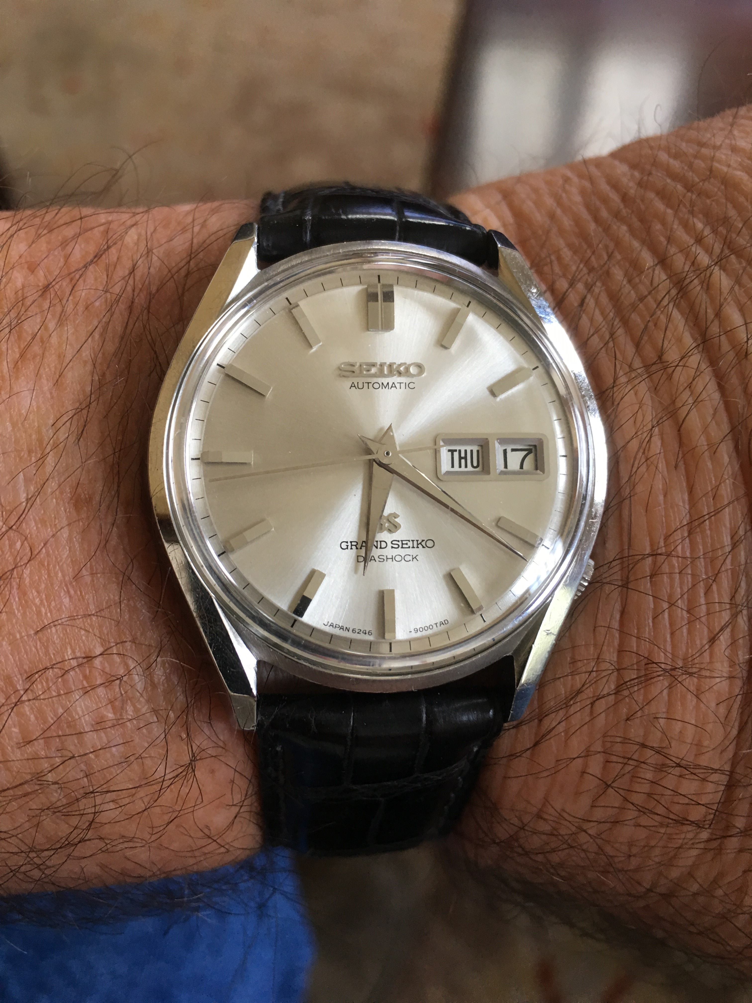 SOLD - 1967 Grand Seiko 6246-9001 Automatic Serviced | Omega Forums