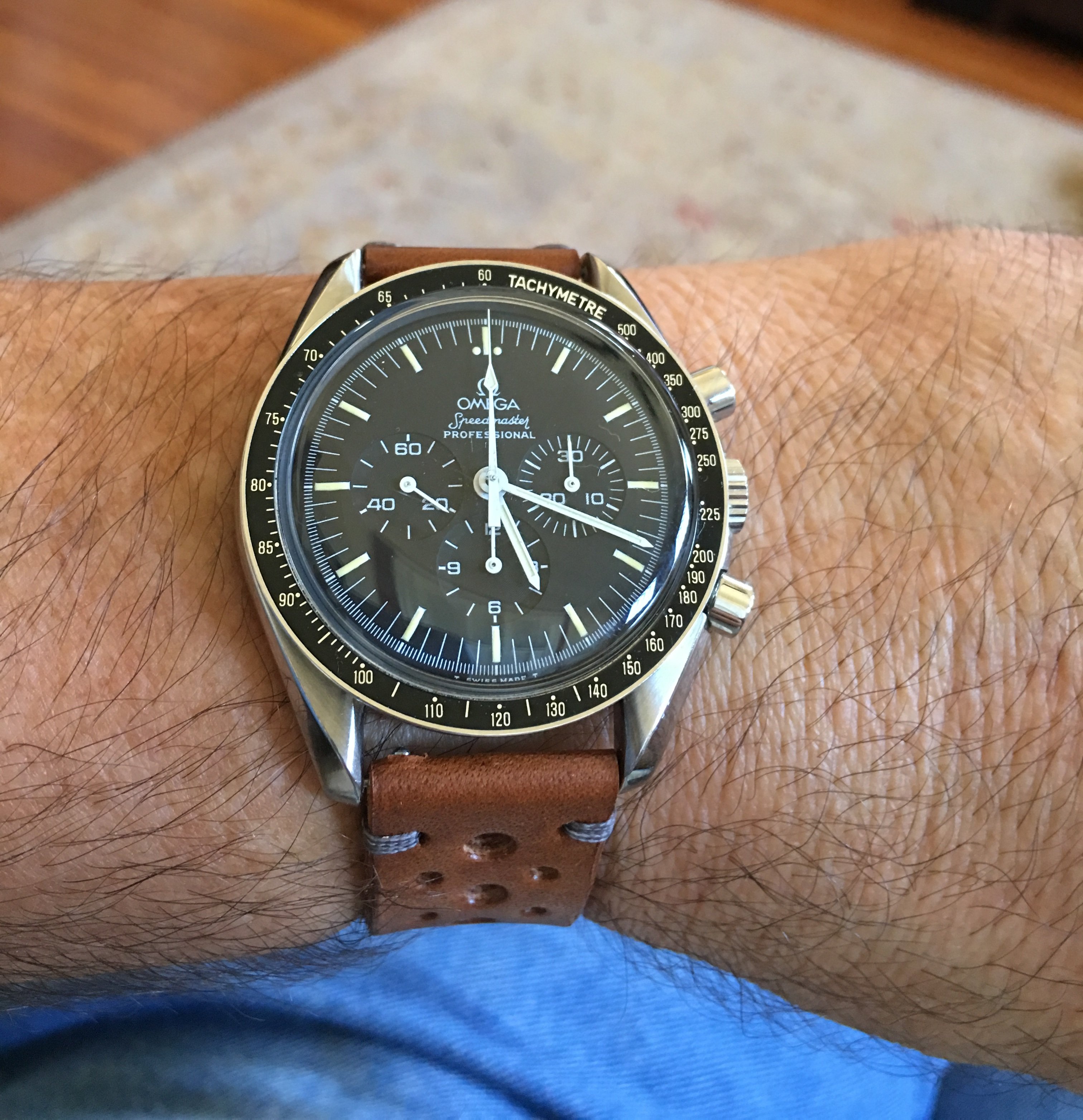 Omega speedmaster rally on sale strap