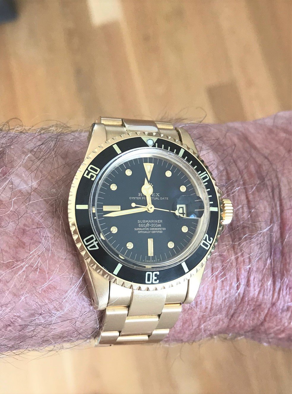 Rolex on sale submariner douchebag