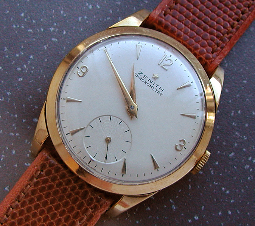 FS - ZENITH Cal. 135 Chronometre gold | Omega Forums