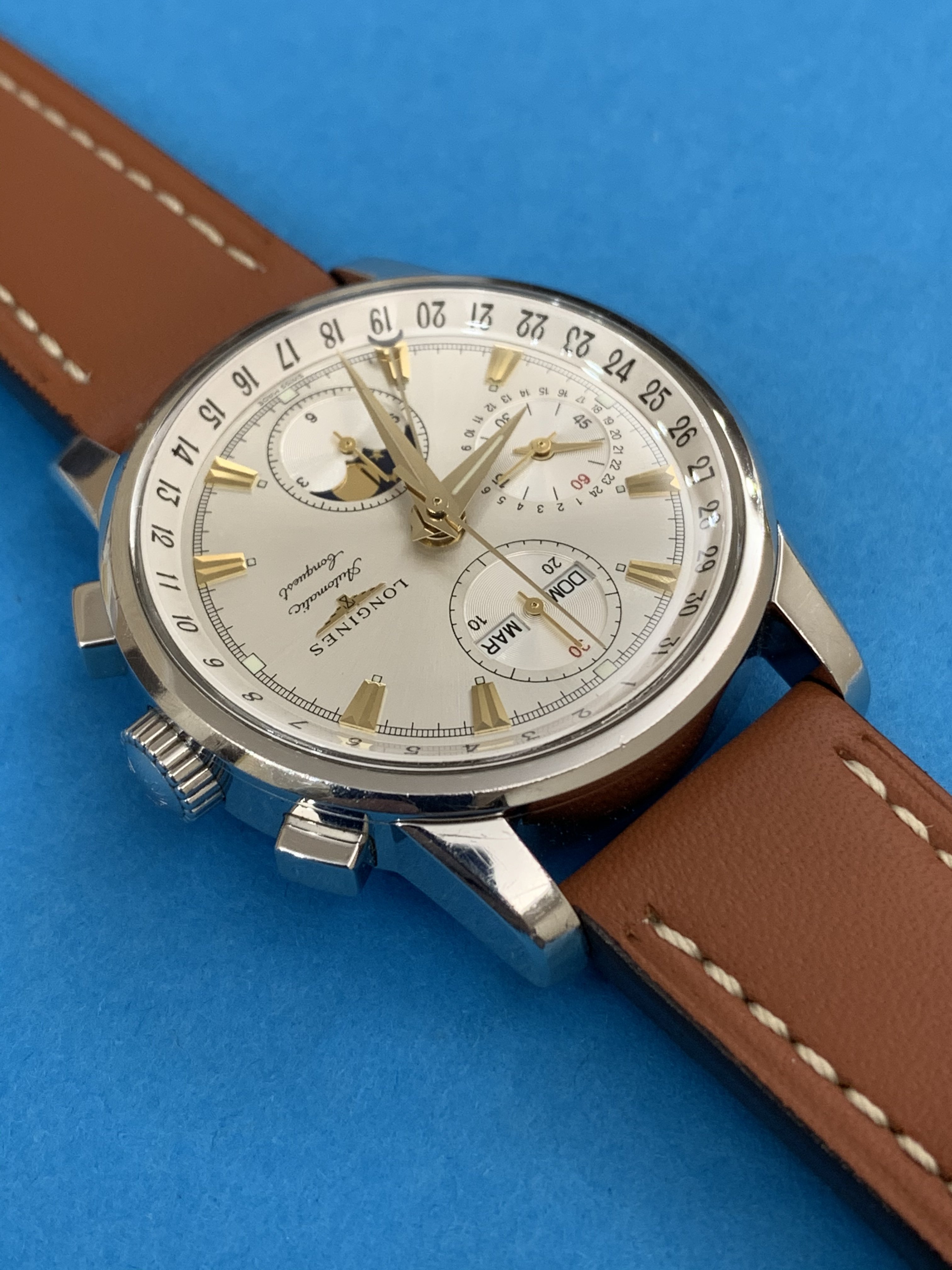 SOLD Longines Conquest Triple Calendar L1.642.4 Omega Forums