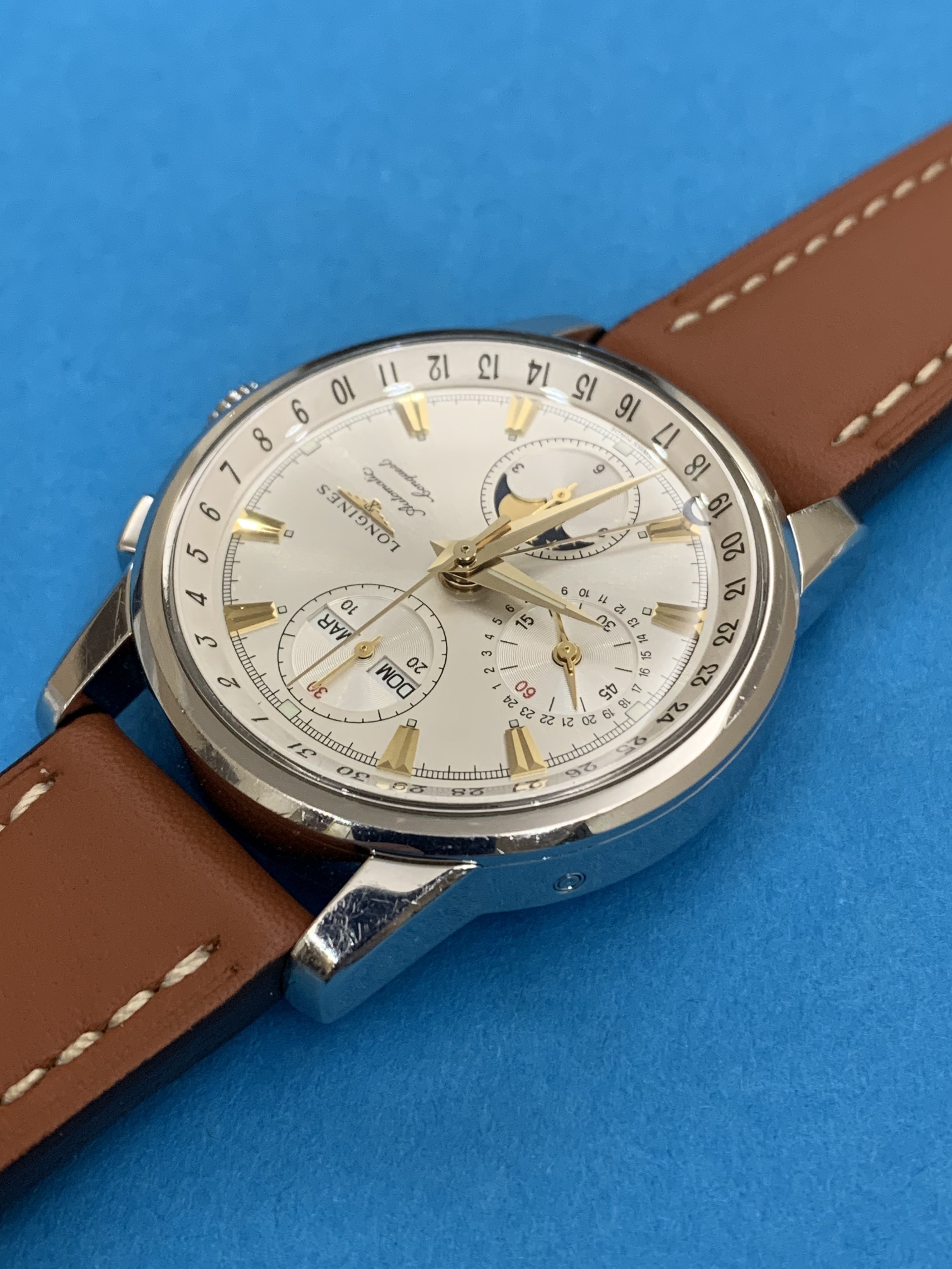 SOLD Longines Conquest Triple Calendar L1.642.4 Omega Forums