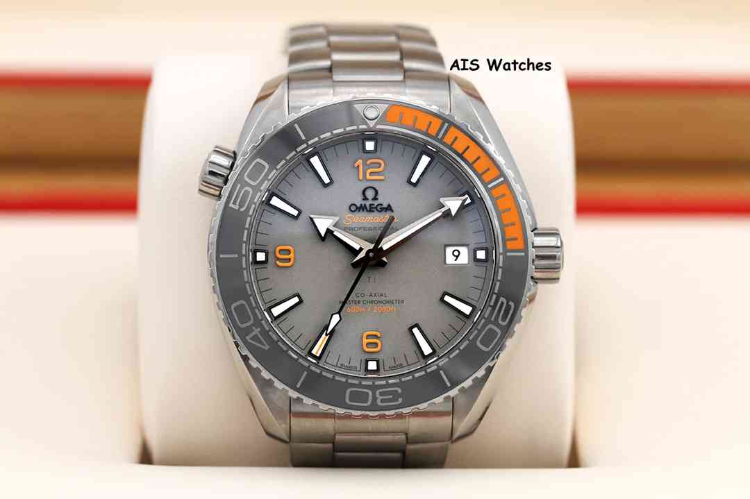 Omega Seamaster Planet Ocean 215.90.44.21.99.001 43MM Titanium Grey Dial B&P
