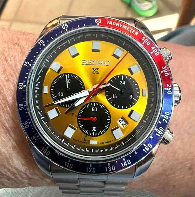 Seiko Prospex Speedtimer Solar Chronograph,  SSC947.