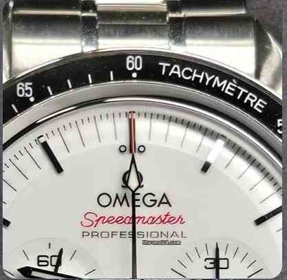 Misallignment at 12? Omega Speedmaster Moonwatch white