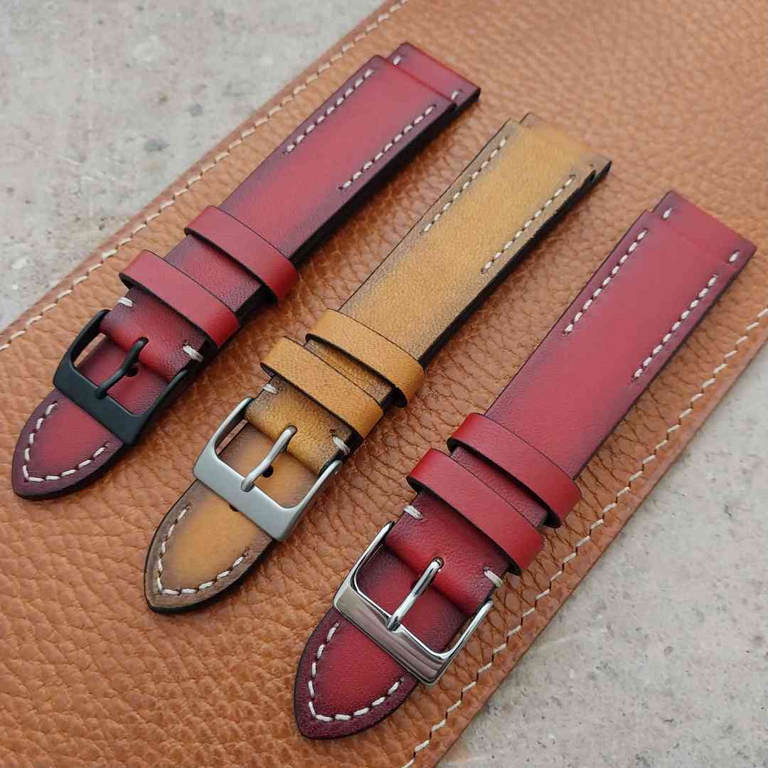 Eulit Woodstock Burnished Vintage Style 20mm Straps