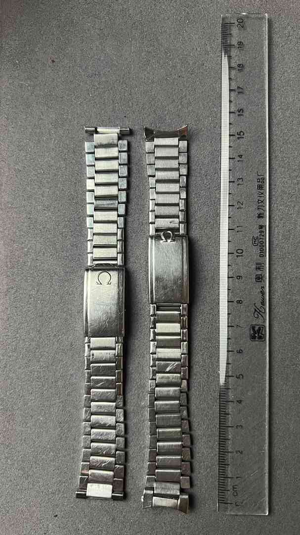 Omega flatlink bracelets 1035/571 and 7912/4
