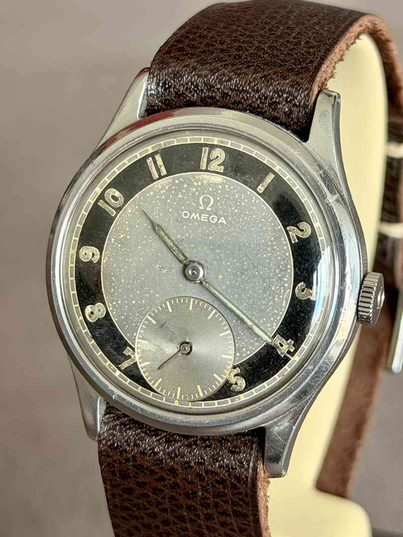 Rare Omega from 1947, bulleyes dial, military hands