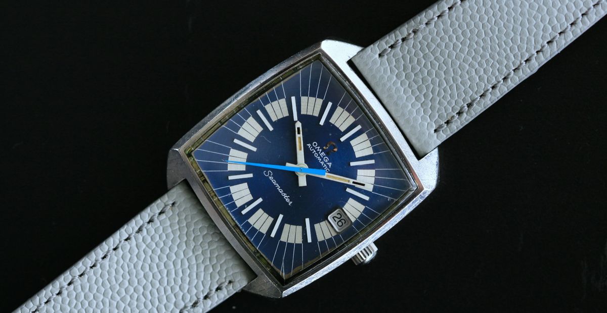 自動巻　純正ブレス・箱・ショッパー Seamaster QZじゃない！OMEGA