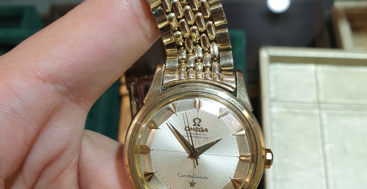 ミロ、HAIR DISHEVELED~CONSTELLATIONS Dial variants of omega constellation arrow head 14381 | Omega