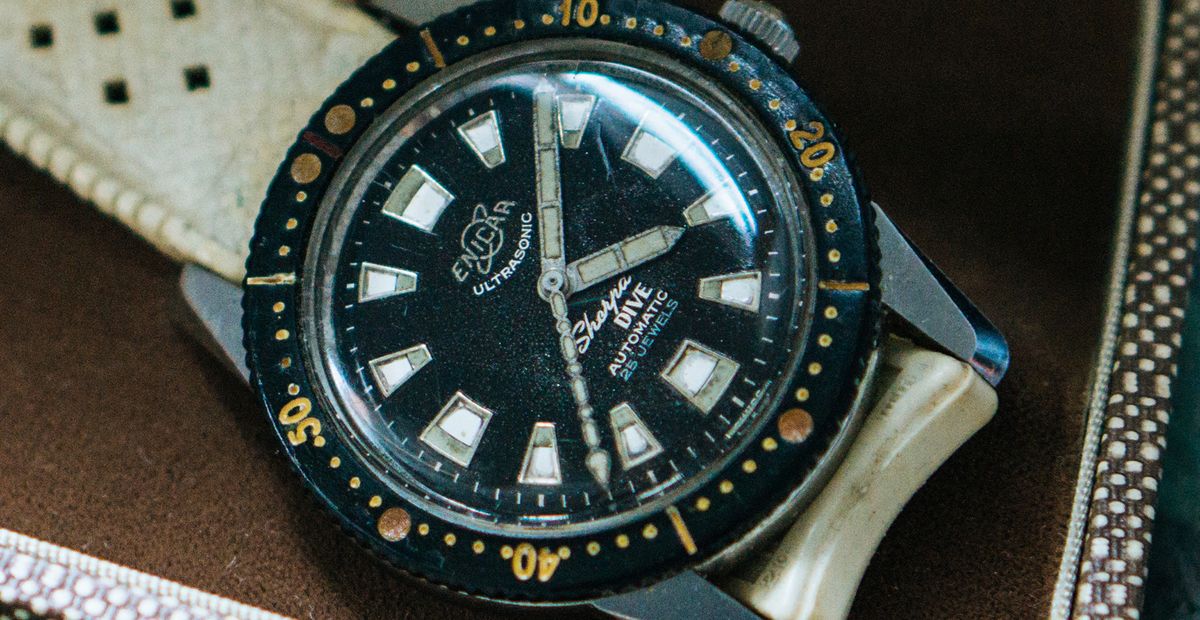 Diving through the world of Enicar underwater watches | Omega