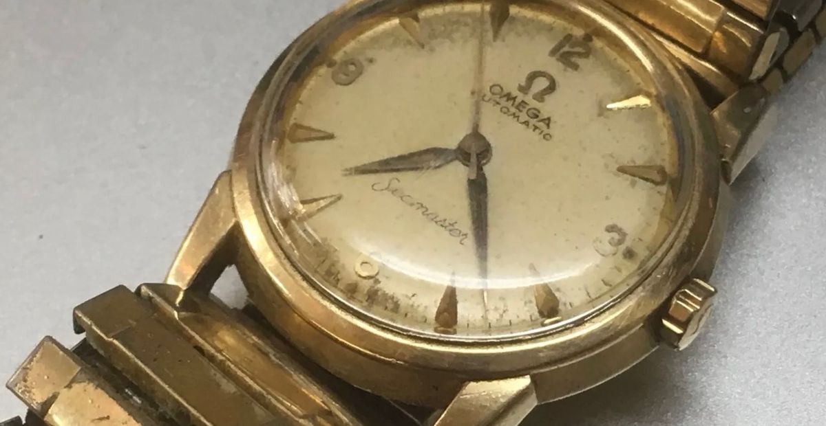 Shion様 Seamaster1950s OMEGA 14k cal.500