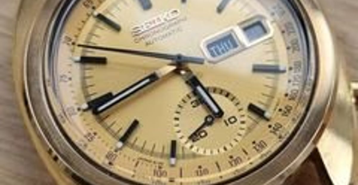 SOLD - SEIKO Vintage Chrono 6139-6012 