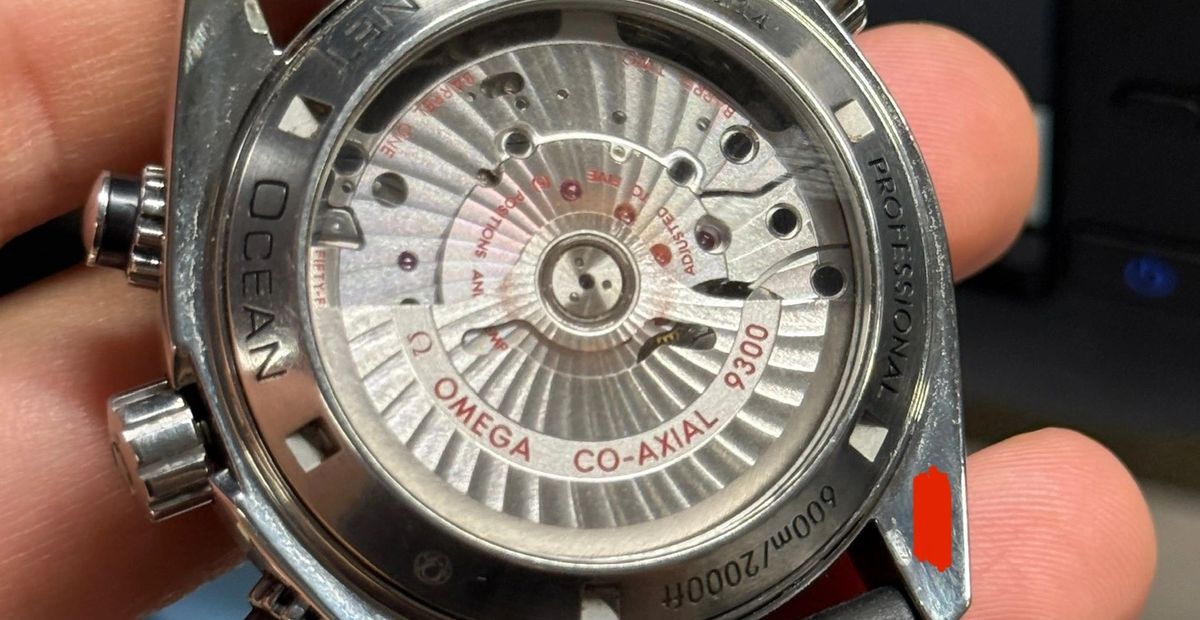 Planet Ocean Chrono 9300 - Rotor dust?? | Omega Watch Forums