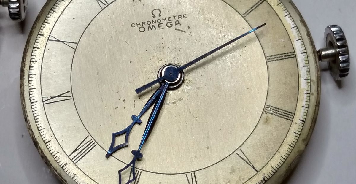 not original hands?? omega 2367 chronometer | Omega Watch Forums