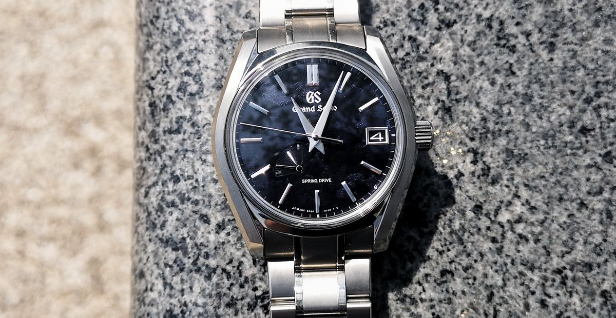 ステンレス Grand 時計 ブラック Seiko