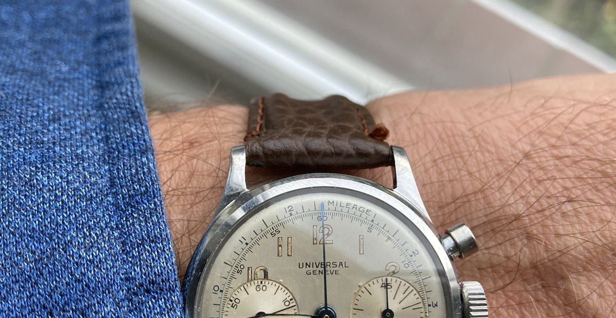 SOLD - Universal Geneve 22223 chronograph | Omega Watch Forums