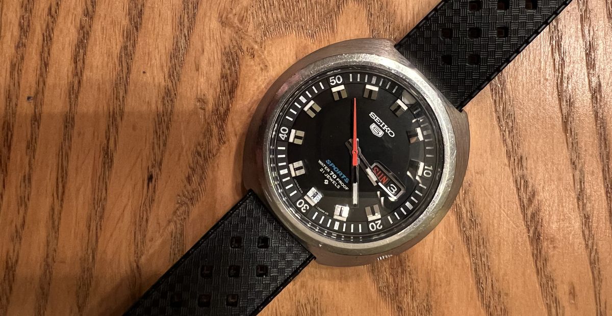 5スポーツ 6119-7160 自動巻き 1970年代 UFO セイコー