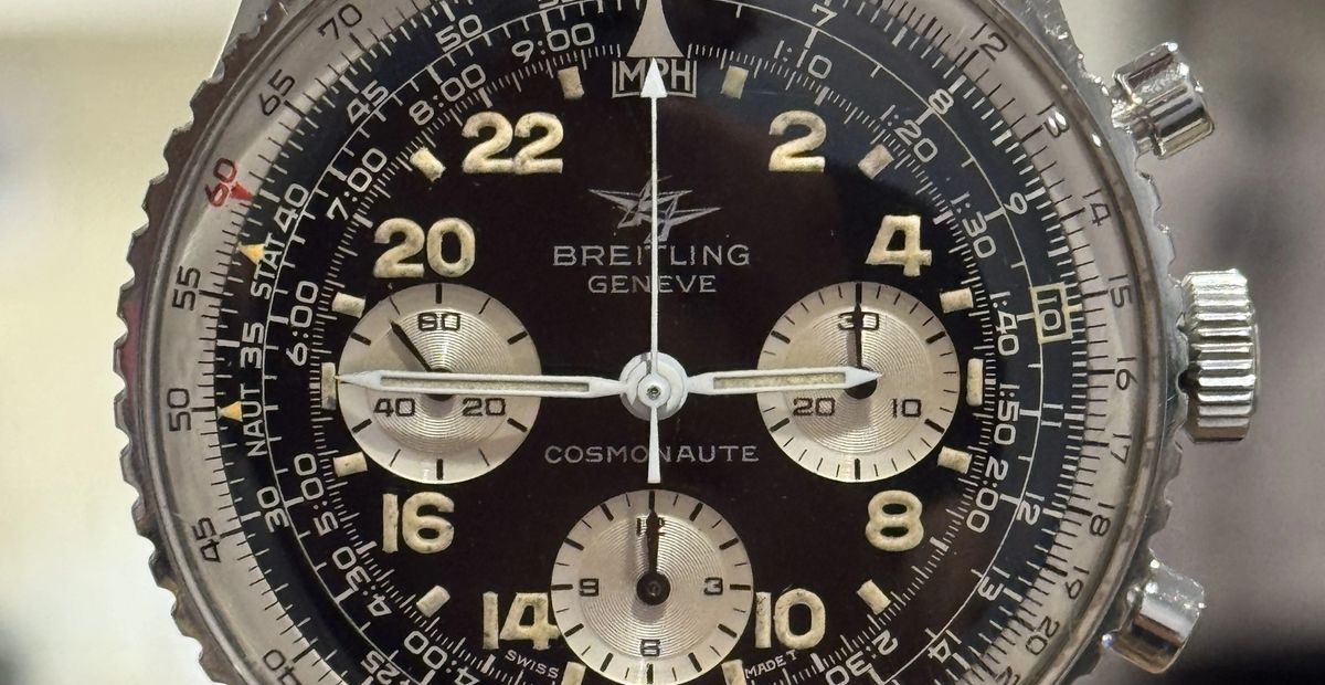 Image for Breitling Navitimer Cosmonaute 809 Serviced Unpolished