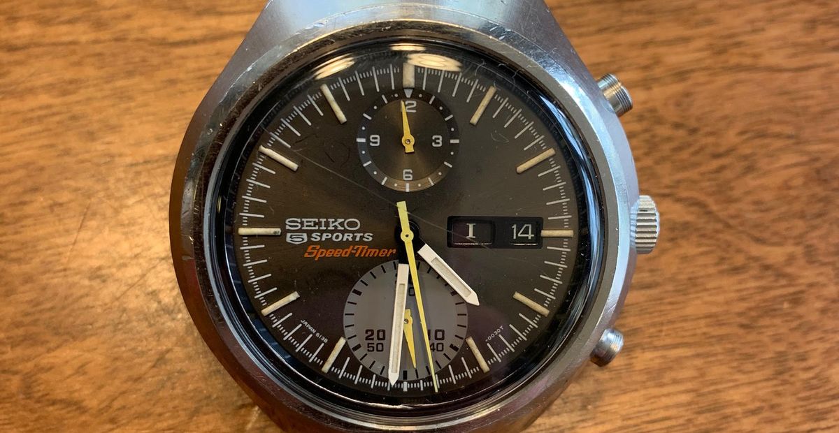 SOLD - 1971 JDM Seiko 6138-0020 5 Sports Tokei Zara | Omega Watch