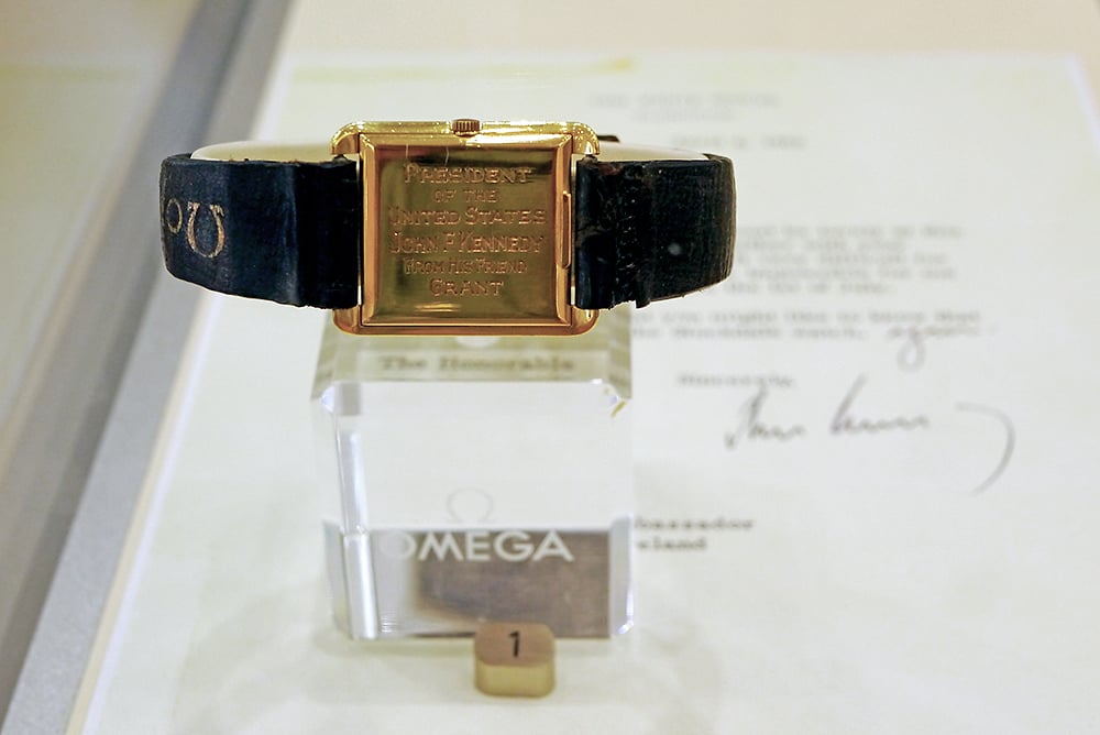 John f kennedy omega on sale watch