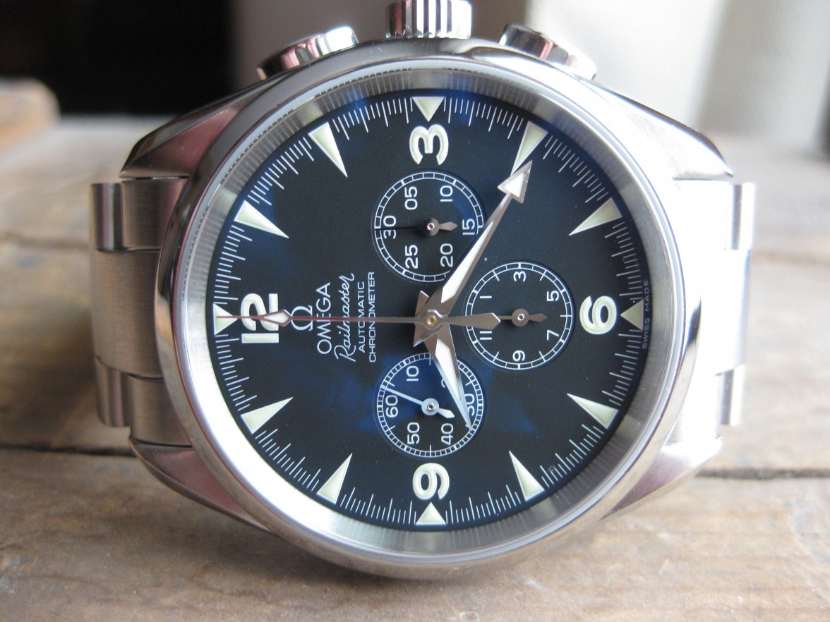 omega railmaster chronograph