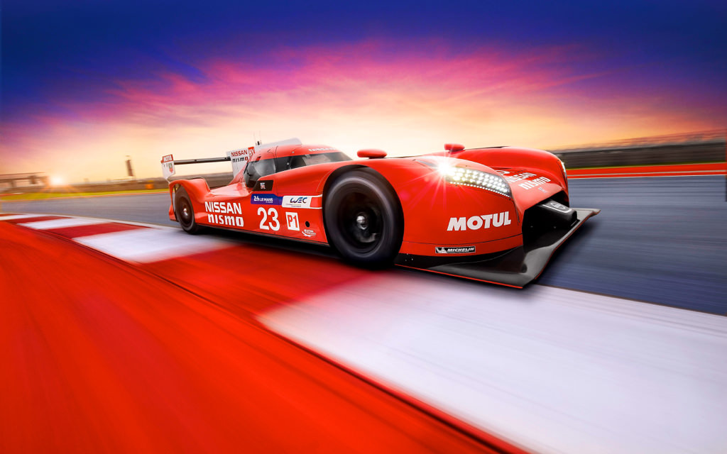 Nissan GT-R LM NISMO action front three quarters low.jpg