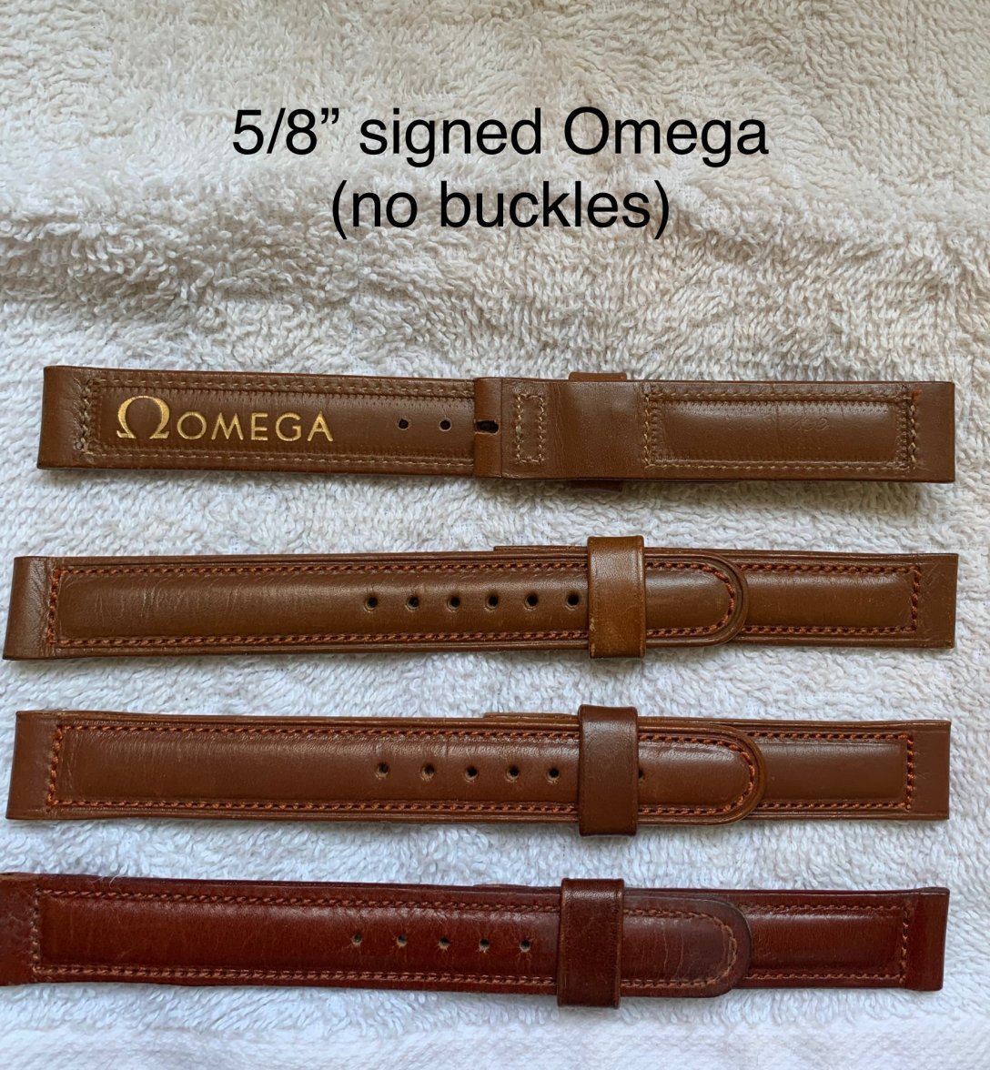 omega leather watch bands