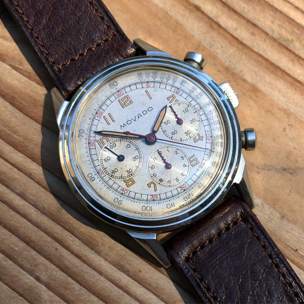 SOLD - Movado M95 chronograph | Omega Forums