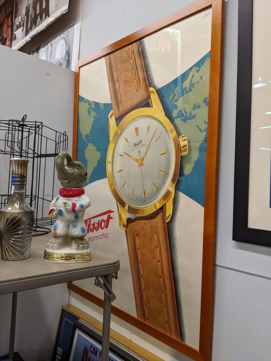 Huge Unique Vintage Tissot Poster Omega Forums