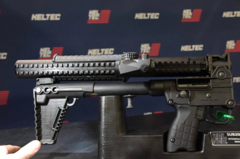 Keltec Sub2000 CQB folded.JPG