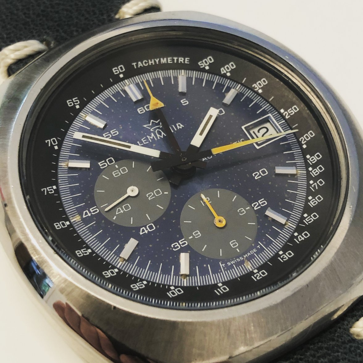 SOLD - REDUCED: Lemania 1341 Chronograph | Omega Forums