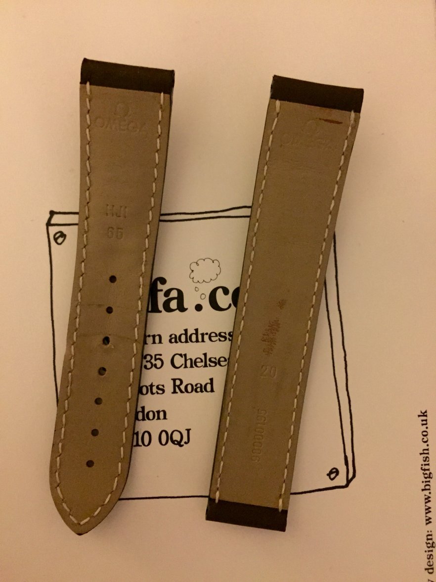 omega deployant strap
