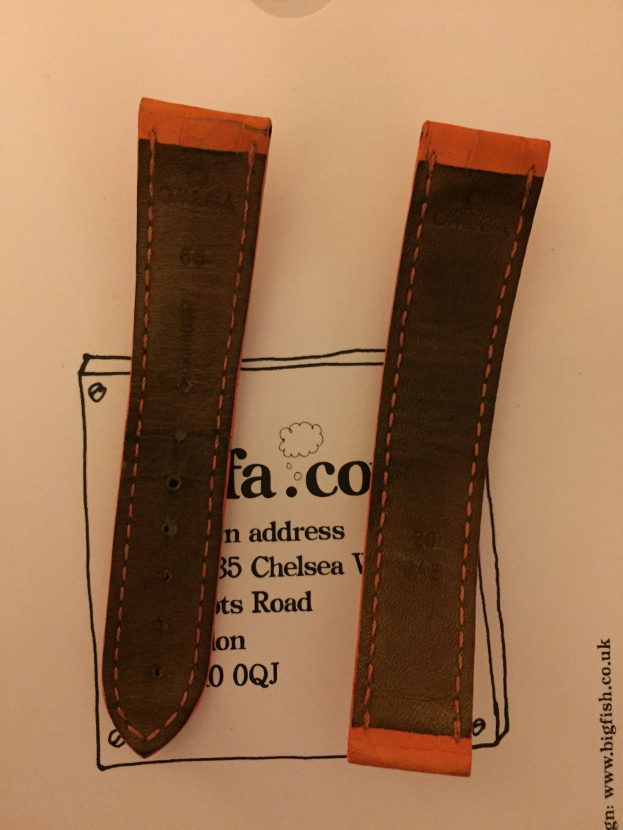 omega deployant strap