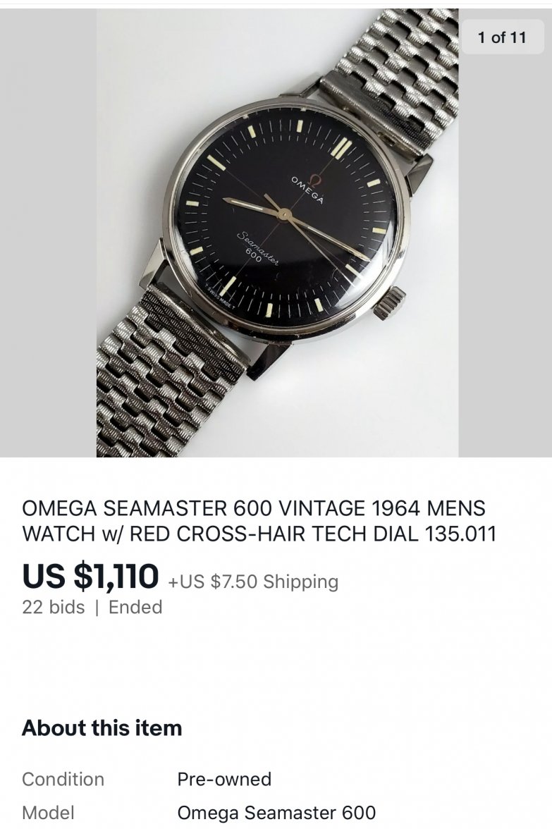 bid on this technical dial 135.011 