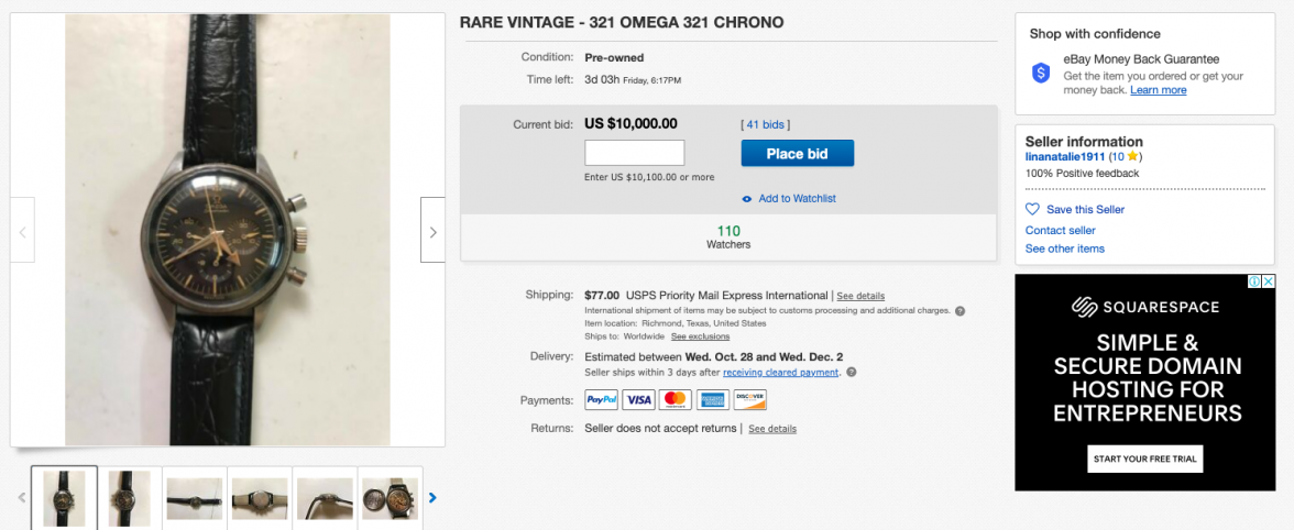 Omega Speedmaster on eBay: 2915 or fake? | Omega Forums