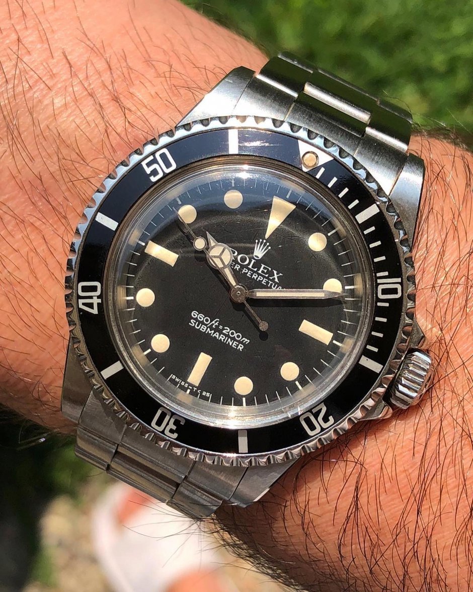 SOLD - Rolex Submariner 5513 Maxi Dial Mk1 from 1978. Killer dial ...