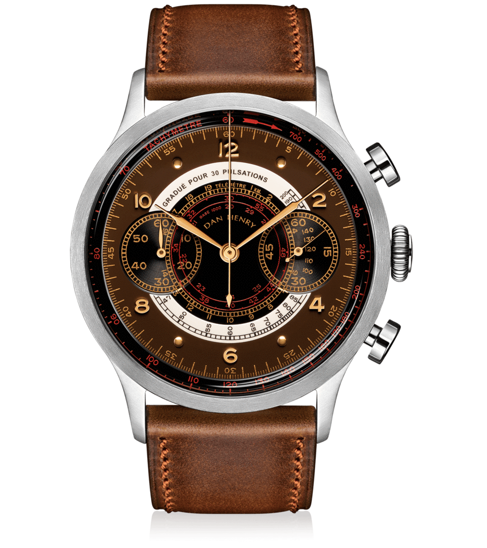 dan henry 1939 military chronograph