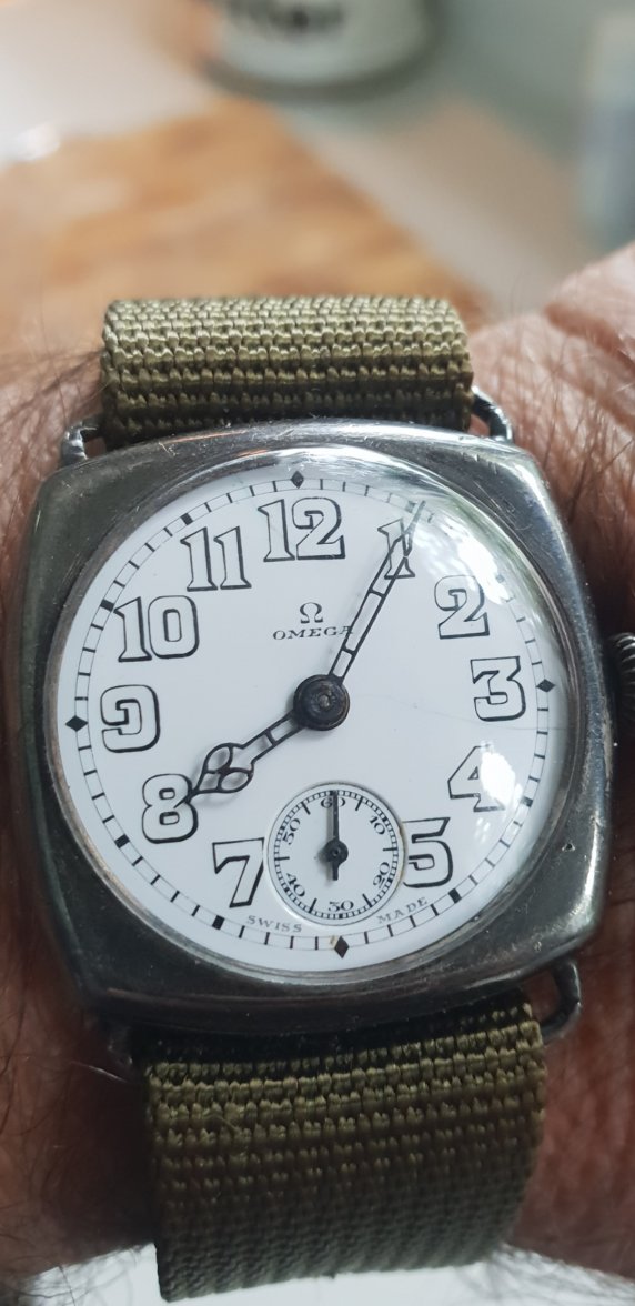 Vintage Cushion Watch 
