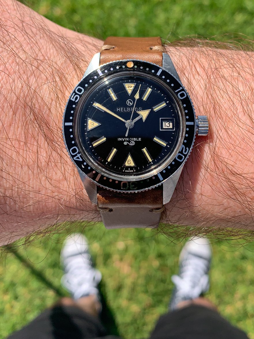 WTB - Helbros Skin Diver bezel or bezel insert | Omega Forums
