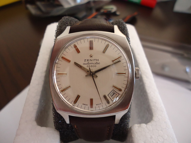 SOLD - Zenith cushion-cased ref 6741 PRICE CUT $700 | Omega Forums