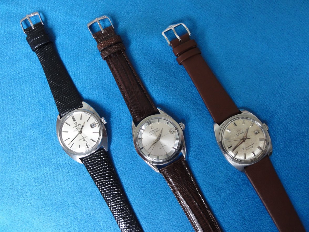 Three New Watches, Three New Straps.JPG