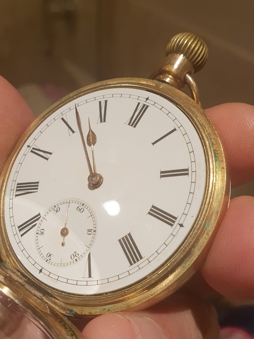 Grandfathers handed down watch 