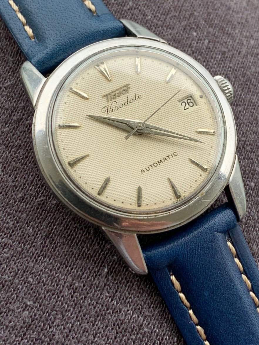 SOLD Tissot Visodate uncommon Honeycomb dial Omega Forums